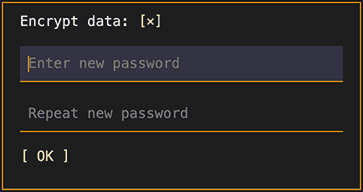 Encrypt data in BAM