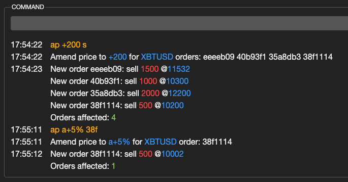 Amend price with &lsquo;ap&rsquo;