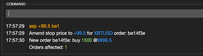 Amend stop price with &lsquo;asp&rsquo;